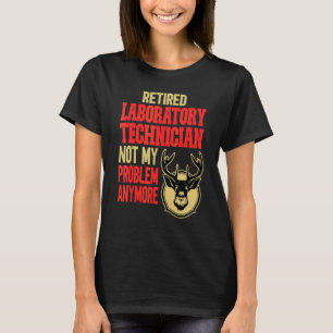 Camiseta Caza de venados de técnicos de laboratorio retirad