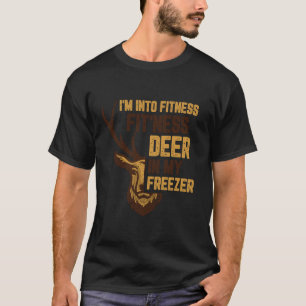 Camiseta Caza de venados Estoy en aptitud para el Ness Deer