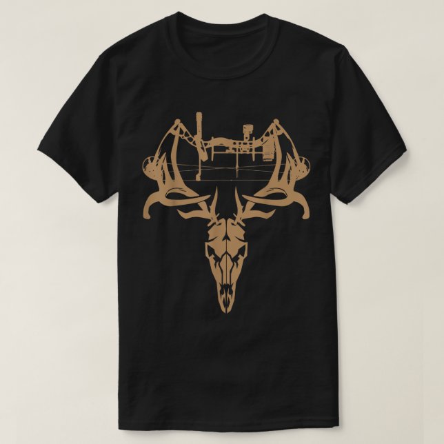 Camiseta Caza de venados - Gif para los cazadores de vacas (Diseño del anverso)