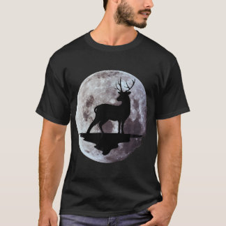 Camiseta Caza de venados hombres mujeres de la luna de miel