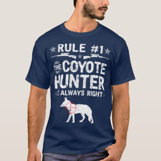 Camiseta Caza de yotes para cazadores de coyotes