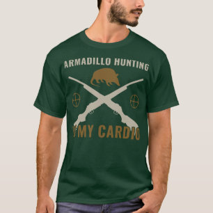 Camiseta Caza del Armadillo Hunter Armadillo es mi auto