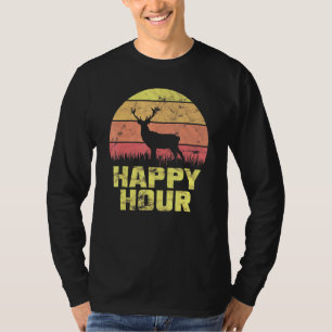 Camiseta Caza del atardecer de la Hora Feliz 1
