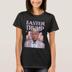 Camiseta Caza del conejo de celebración divertida de Pascua