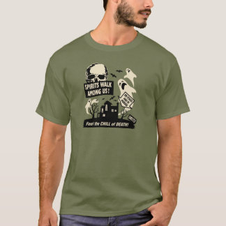 Camiseta ¡Caza del fantasma - "paseo de las bebidas
