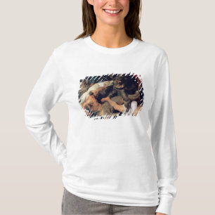 Camiseta Caza del Hippopotamus y del cocodrilo, c.1615-16