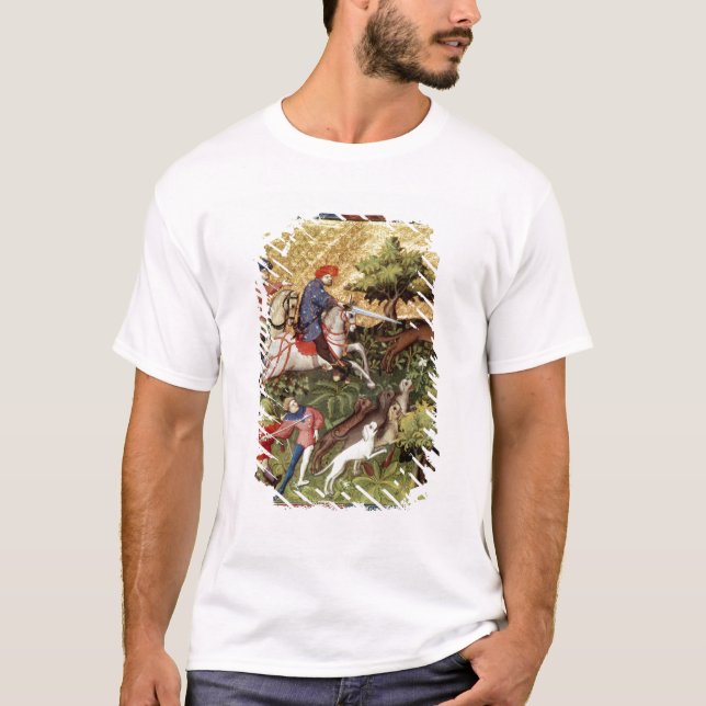 Camiseta Caza del lobo, de un libro (Anverso)