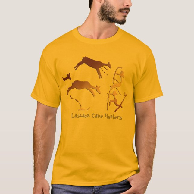 Camiseta Caza del macho de Lascaux (Anverso)