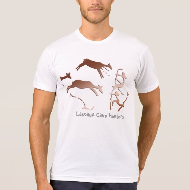 Camiseta Caza del macho de Lascaux (Anverso)