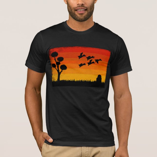 Camiseta Caza del pato (Anverso)
