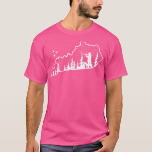 Camiseta Caza del Pato de las aves acuáticas de Kentucky