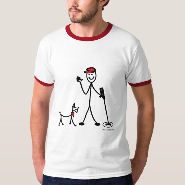 Camiseta Caza del tesoro con Fido (Anverso)