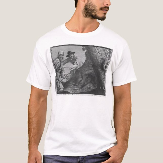 Camiseta Caza del verraco (Anverso)