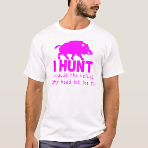 CAMISETA CAZA DEL VERRACO DEL CHICA