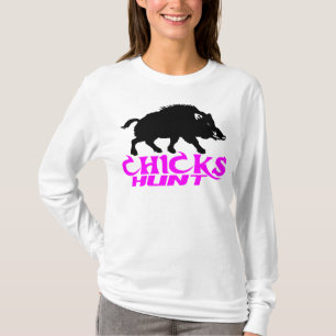CAMISETA CAZA DEL VERRACO DEL CHICA