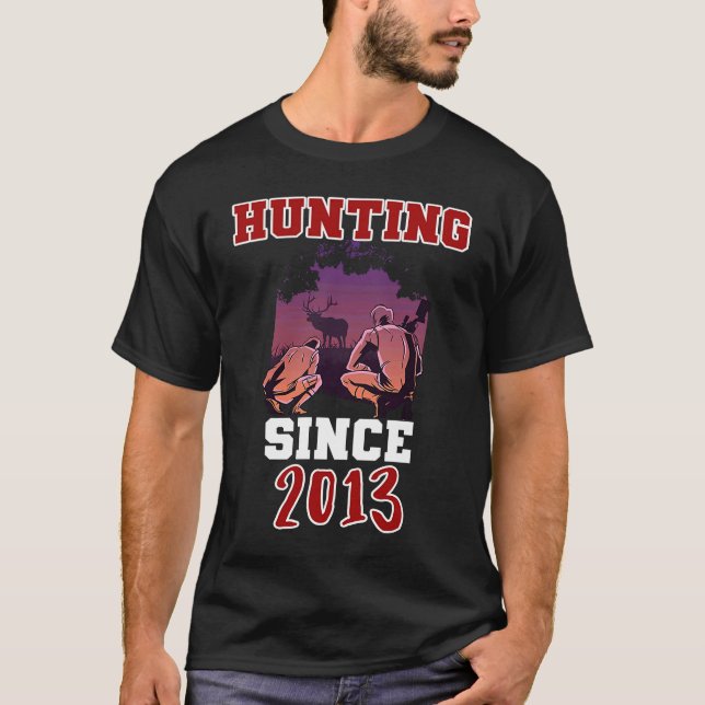 Camiseta Caza desde 2013 (Anverso)