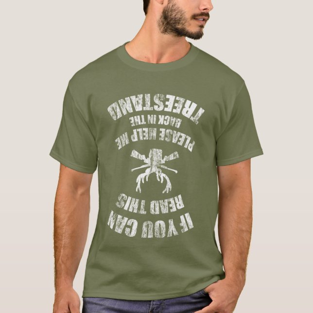 Camiseta Caza divertida, cacería de ciervos, regalo cómico (Anverso)