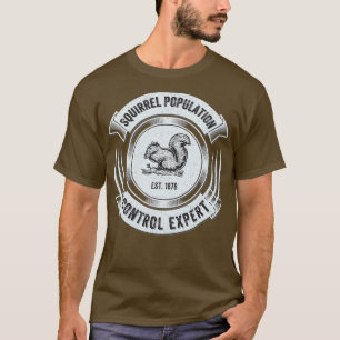Camiseta Caza divertida de ardillas HunterCool Sarcásti