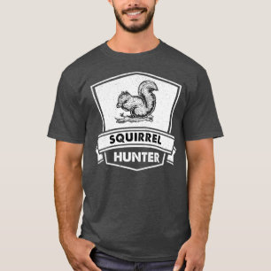 Camiseta Caza divertida de ardillas HunterCool Sarcásti