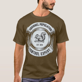 Camiseta Caza divertida de ardillas HunterCool Sarcástic