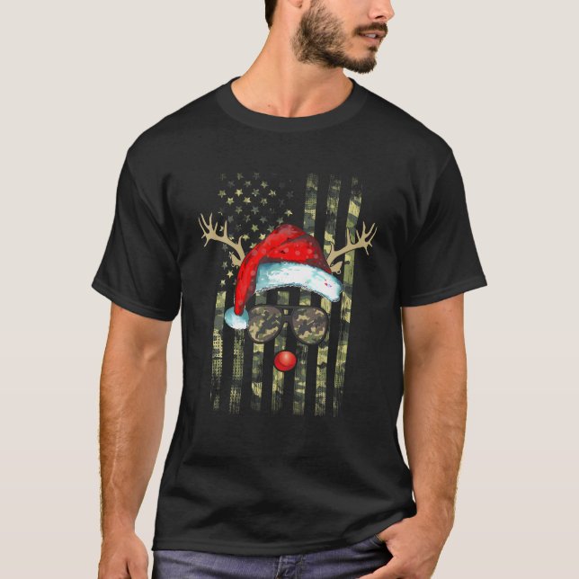 Camiseta Caza divertida de ciervos Whitetail Buck Bow Hunte (Anverso)