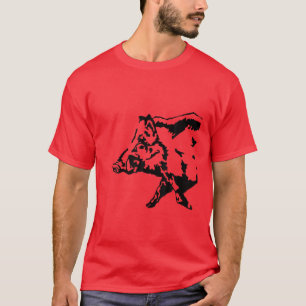 Camiseta Caza divertida de jabalíes en caza de jabalíes