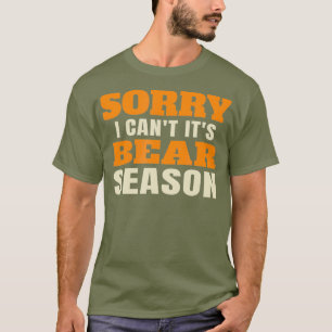 Camiseta Caza divertida de osos