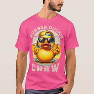 Camiseta Caza divertida de púas de caucho en el barco de cr