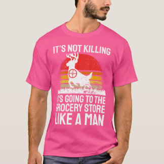 Camiseta Caza divertida dice caza de ciervos en tienda de c