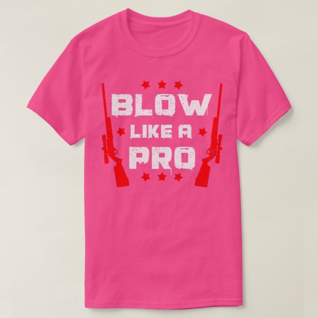 Camiseta Caza divertida estalla como una pro (Diseño del anverso)