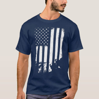 Camiseta Caza en Turquía de la bandera ventilado de Guay co