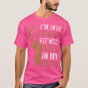 Camiseta Caza - Estoy En El Fitness Deer En Mi Cazador Cong