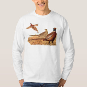 Camiseta Caza evasiva del pájaro del faisán