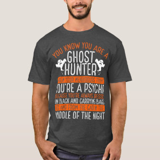 Camiseta Caza fantasma de Halloween, Camerca, cacería diver