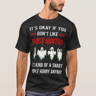 Camiseta Caza fantasma de personas inteligentes paranormal