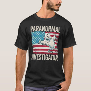Camiseta Caza fantasma Investigador paranormal 2