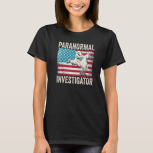 Camiseta Caza fantasma Investigador paranormal 4