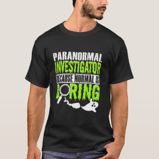Camiseta Caza fantasma Investigador paranormal Ghost Hunter