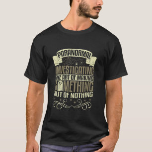 Camiseta Caza fantasma Investigador paranormal Ghost Hunter
