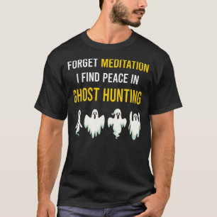 Camiseta Caza fantasma meditación Paranormal