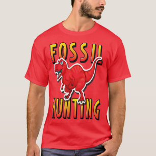 Camiseta Caza fósil Tirrannosaurus Dinosaur T Rex