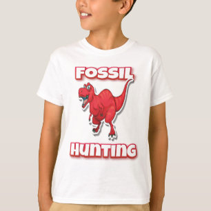 Camiseta Caza fósil Tyrannosaurus