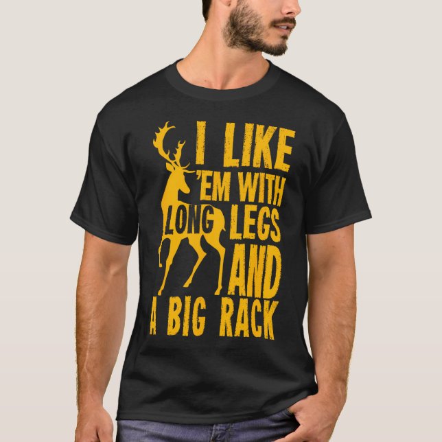 Camiseta Caza Graciosa De Caza De Cerebros Regalo Para Caza (Anverso)
