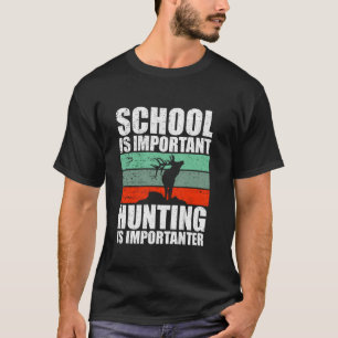 Camiseta Caza Graciosa De Venado De Arte De Caza Para Hombr