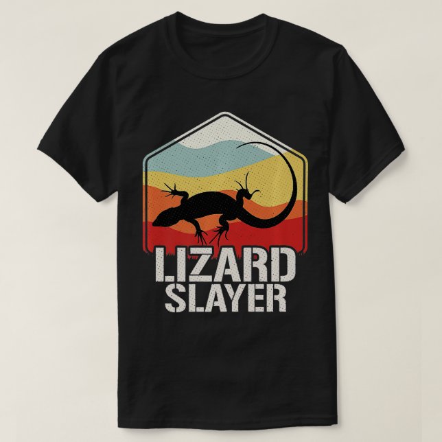 Camiseta Caza Lizard Slayer Lizard (Diseño del anverso)