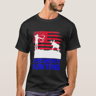 Camiseta Caza patriótica de mujeres