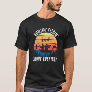Camiseta Caza Pesca Amando Todos Los Días Caza De Ciervos A