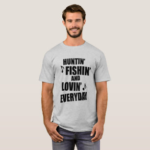 Camiseta Caza, pesca diaria