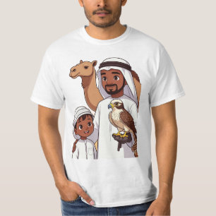 Camiseta Caza tradicional de halcones árabes