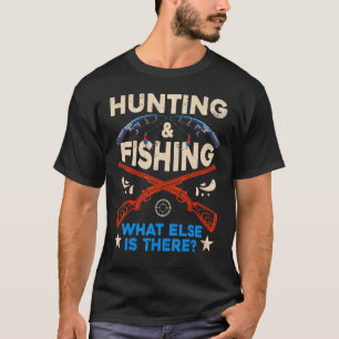 Camiseta Caza Y Pesca De Pescadores Y Cazadores